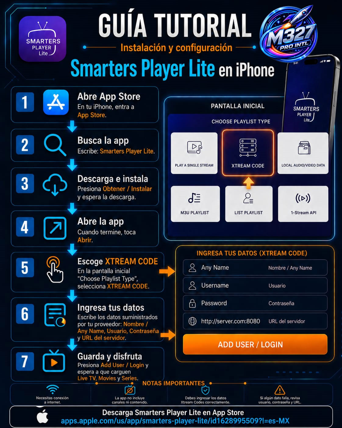 Como instalar Smarter Player Lite en iPhone
